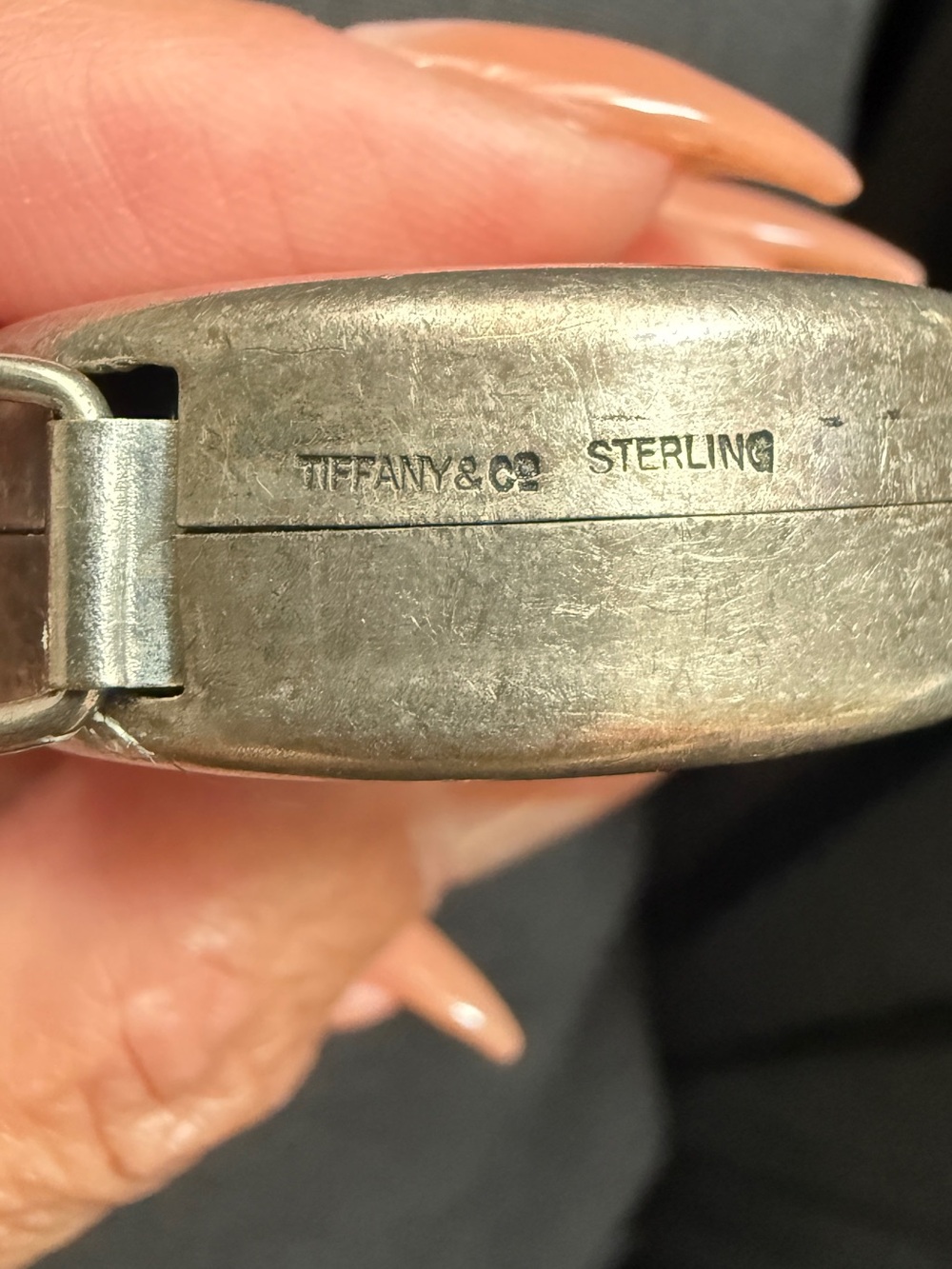 Vintage 1999 Tiffany & Co. Sterling Silver Measuring Tape